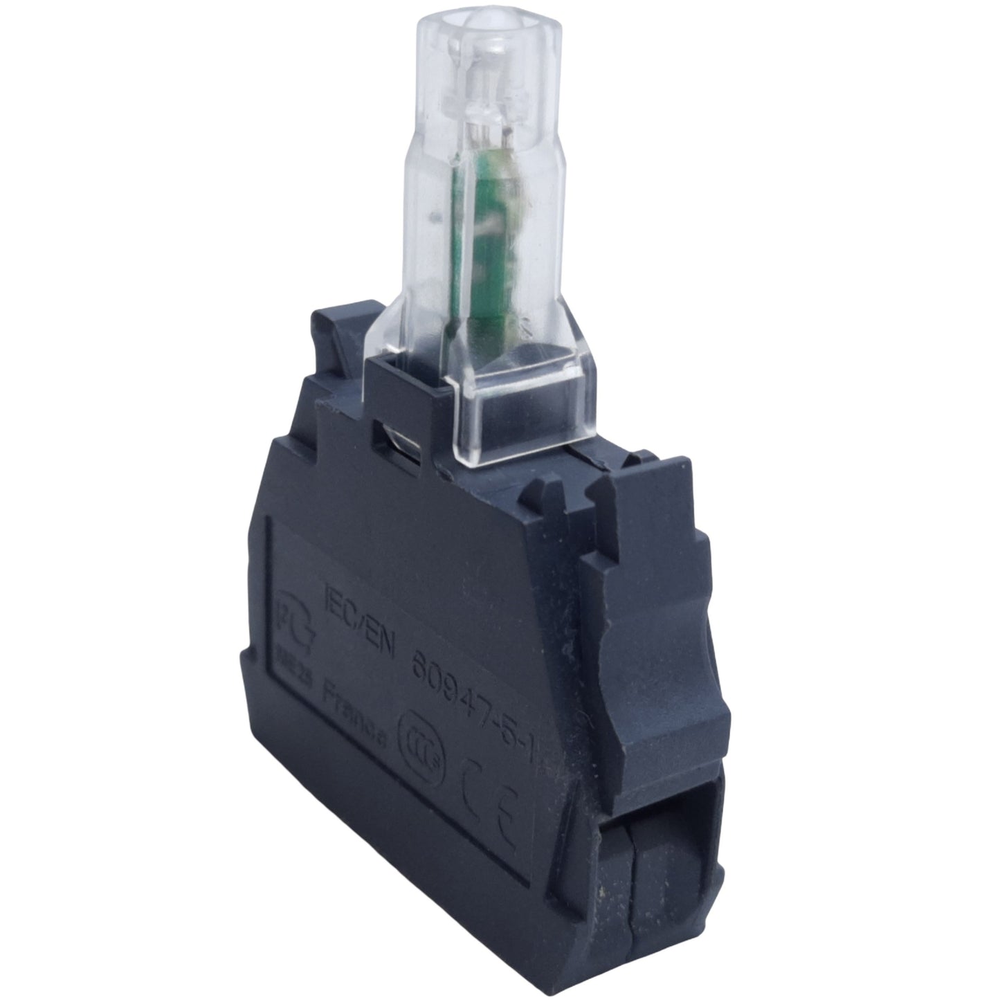 Used Schneider Electric ZBV-B6 Light Block for 22mm Head, Blue Integral LED 24V AC/DC