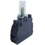 Used Schneider Electric ZBV-B6 Light Block for 22mm Head, Blue Integral LED 24V AC/DC