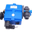 Used Plast-O-Matic Valves 7745-S4CT True Blue Electric Actuator, 24-240VAC/24-135VDC