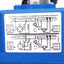 Used Plast-O-Matic Valves 7745-S4CT True Blue Electric Actuator, 24-240VAC/24-135VDC