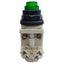 Used Square D 9001KM38LY Illuminated Pushbutton, 1NO+1NC, ø30mm, 120V AC/DC