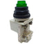 Used Square D 9001KM38LY Illuminated Pushbutton, 1NO+1NC, ø30mm, 120V AC/DC
