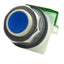 Used Schneider Electric 9001KR3LH5 Blue Momentary Push Button ø30mm, 1NO, 600V 10A