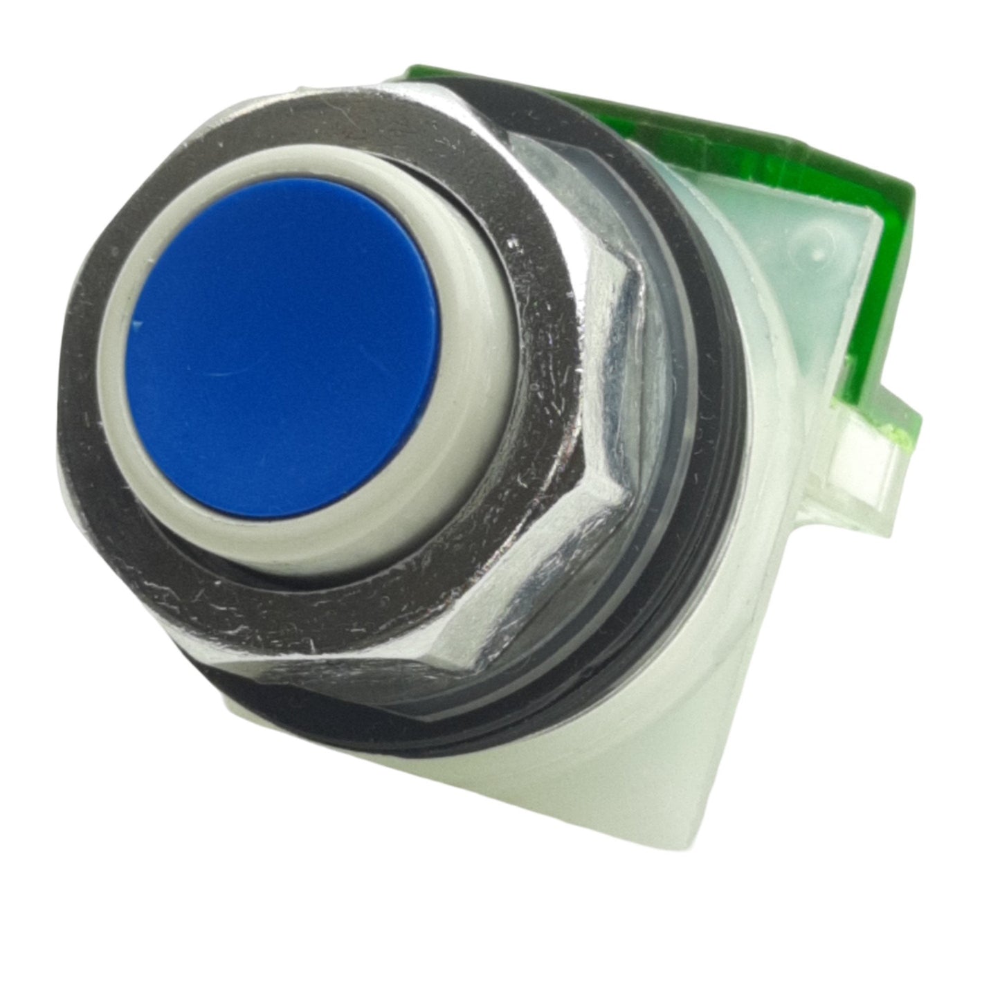 Used Schneider Electric 9001KR3LH5 Blue Momentary Push Button ø30mm, 1NO, 600V 10A