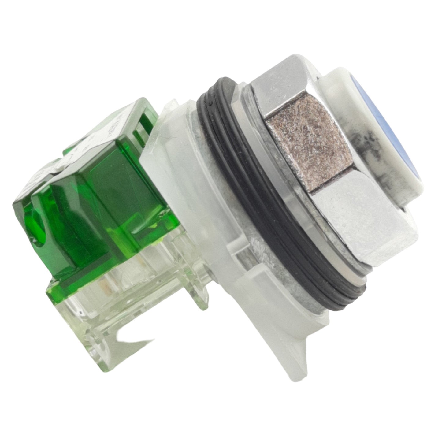 Used Schneider Electric 9001KR3LH5 Blue Momentary Push Button ø30mm, 1NO, 600V 10A