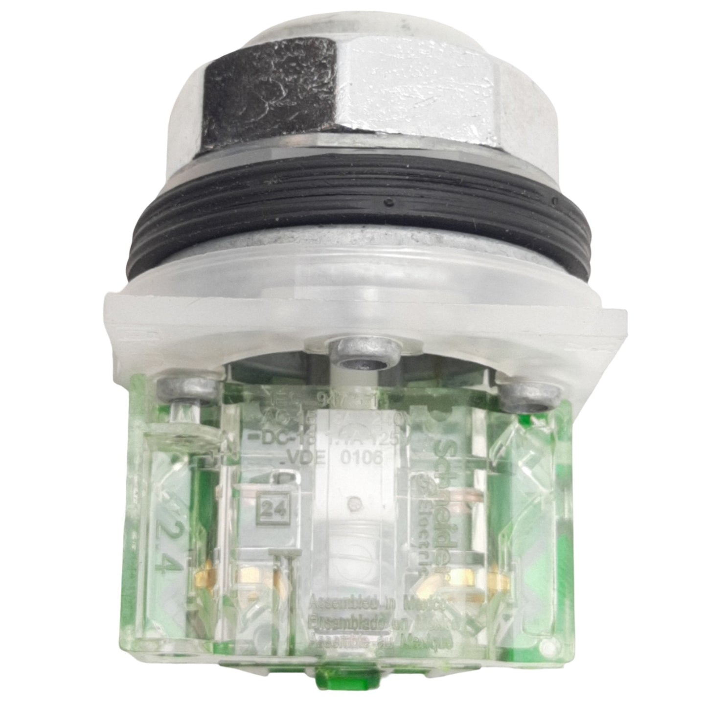 Used Schneider Electric 9001KR3LH5 Blue Momentary Push Button ø30mm, 1NO, 600V 10A