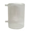 Used Hansen Research Corp Jacketed Reaction Vessel, 0.5L Volume, Conical Bottom