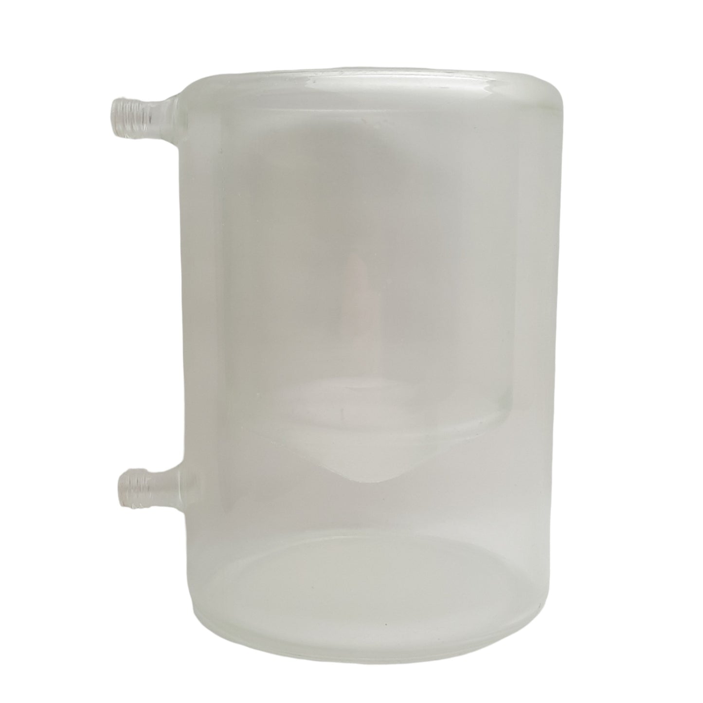 Used Hansen Research Corp Jacketed Reaction Vessel, 0.5L Volume, Conical Bottom