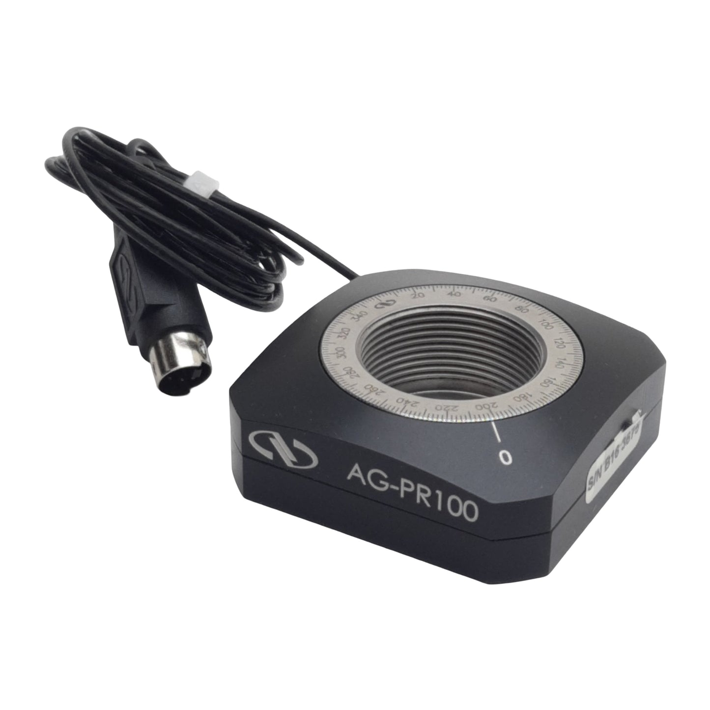 Used Newport AG-PR100 Agilis Piezo Rotation Stage, 360°, 2°/s Speed, 2N Load, ø25.4mm