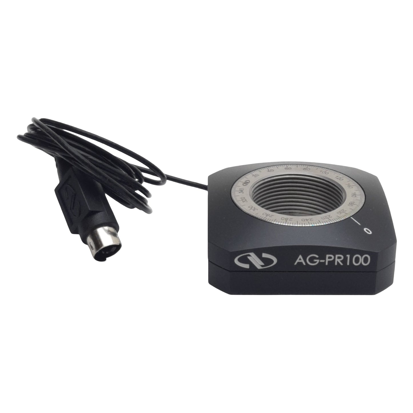 Used Newport AG-PR100 Agilis Piezo Rotation Stage, 360°, 2°/s Speed, 2N Load, ø25.4mm