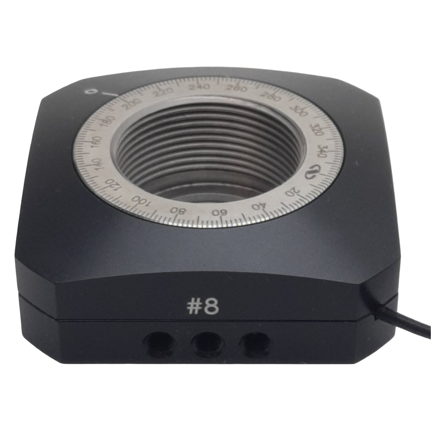 Used Newport AG-PR100 Agilis Piezo Rotation Stage, 360°, 2°/s Speed, 2N Load, ø25.4mm
