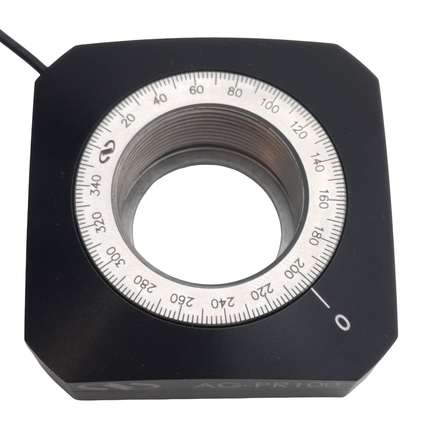 Used Newport AG-PR100 Agilis Piezo Rotation Stage, 360°, 2°/s Speed, 2N Load, ø25.4mm