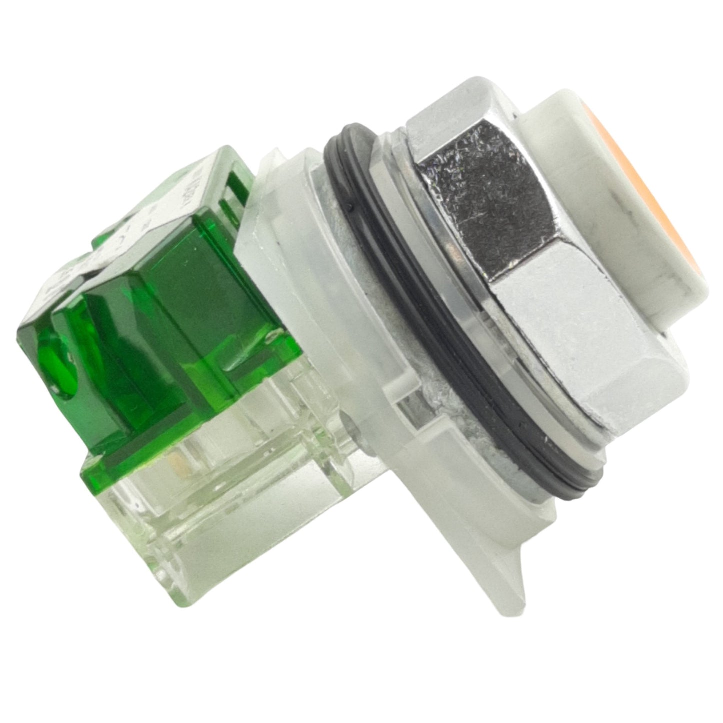 Used Schneider Electric 9001KR3SH5 Orange Momentary Push Button ø30mm, 1NO, 600VAC