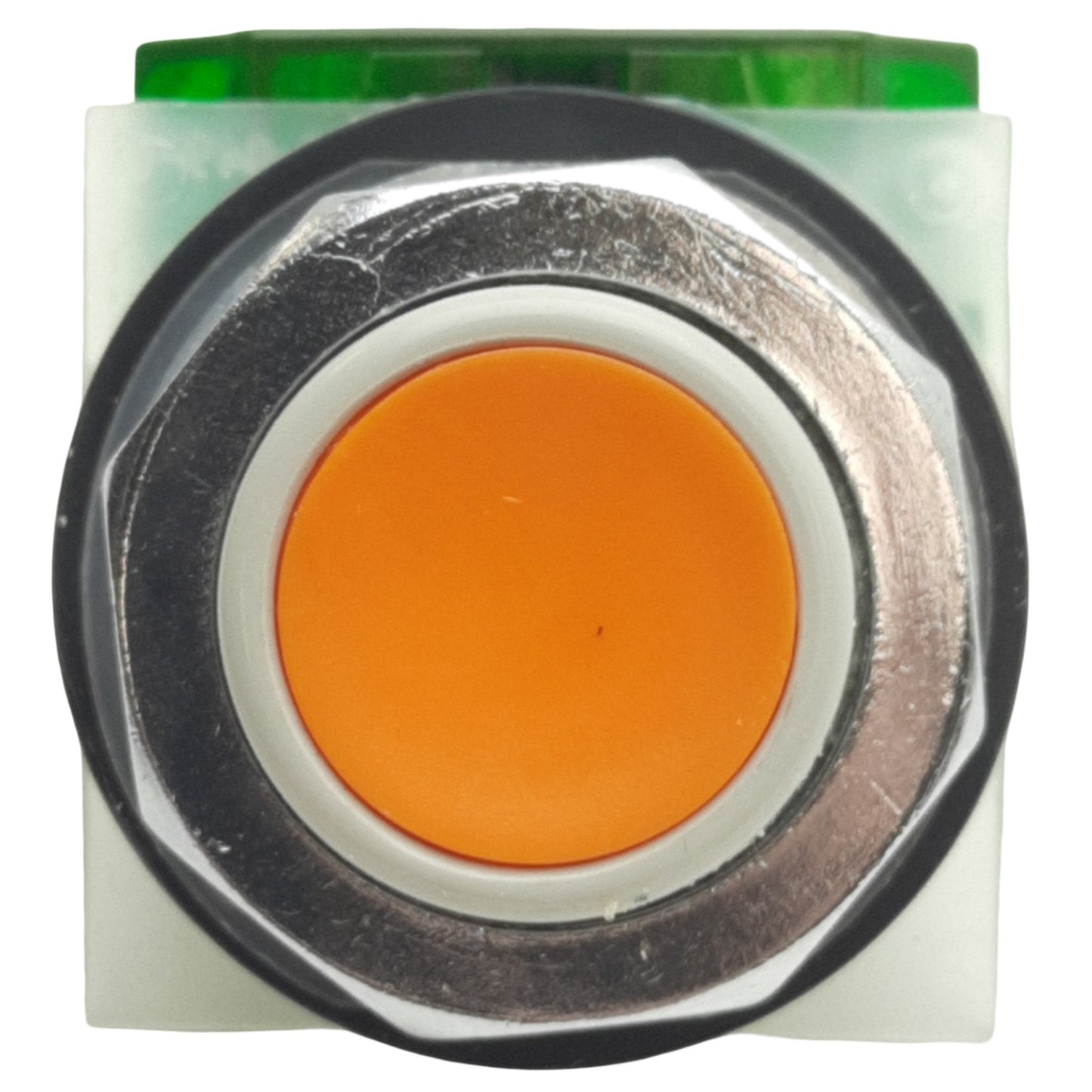 Used Schneider Electric 9001KR3SH5 Orange Momentary Push Button ø30mm, 1NO, 600VAC