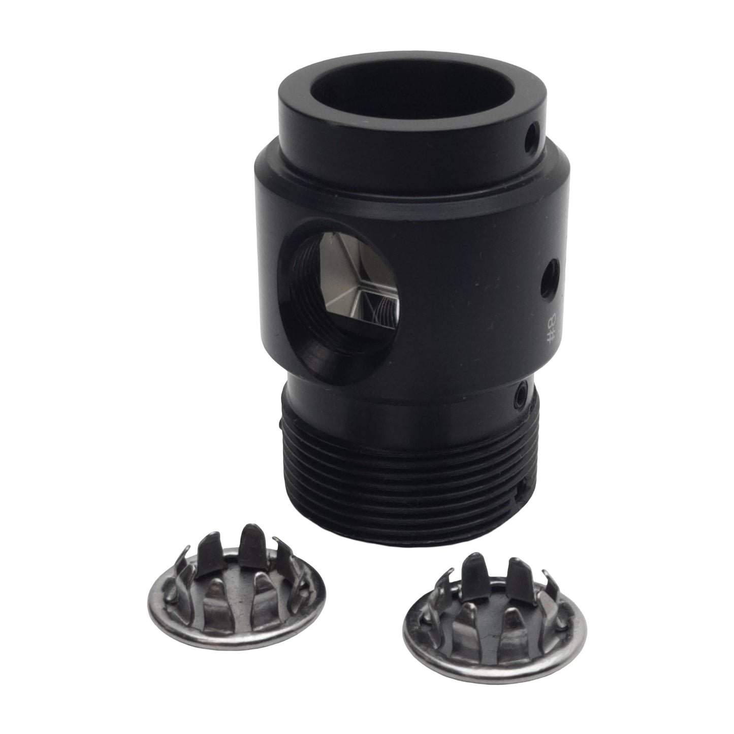 Used Newport CH-0.5 Cube Beamsplitter Holder, 12.7mm (0.5in) Cube, 1.063-20 Thread
