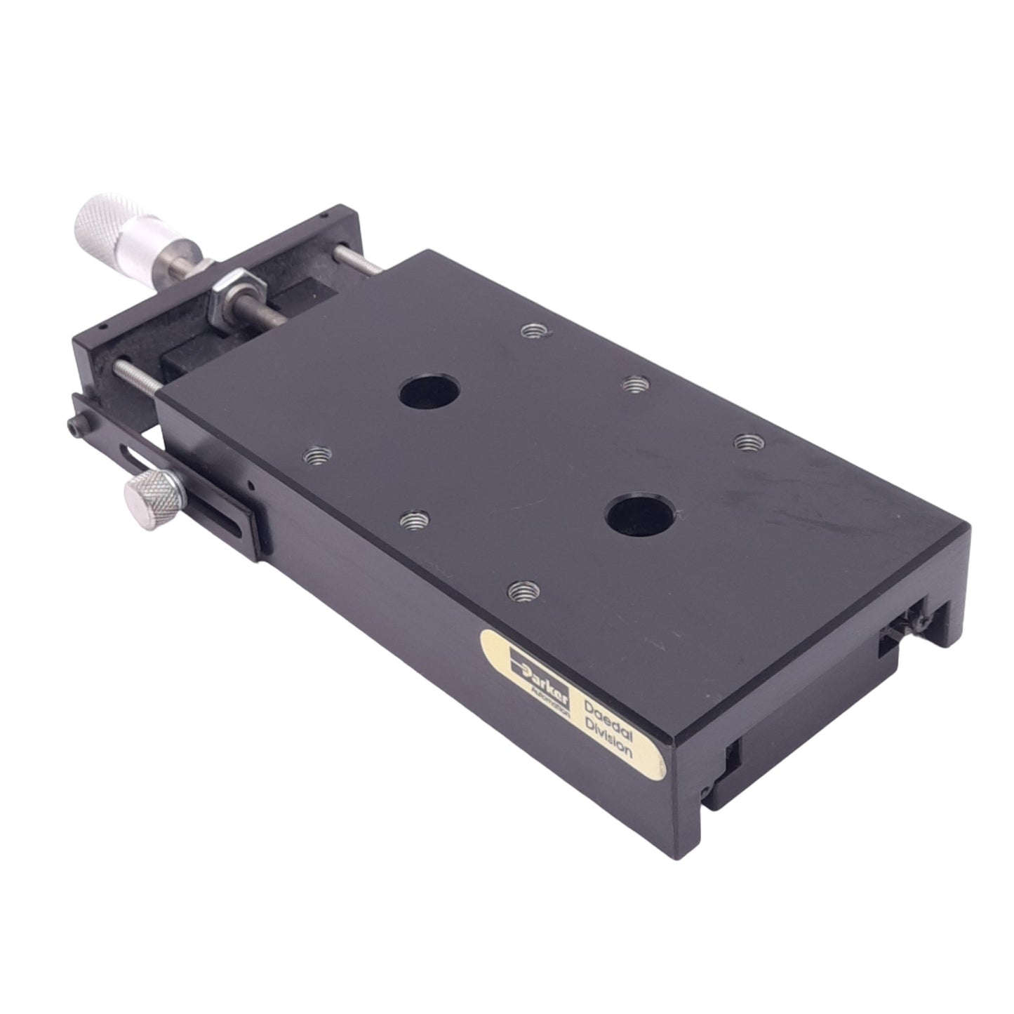 Used Parker CR4703 Manual Cross Roller Linear Positioning Stage, 1in Travel