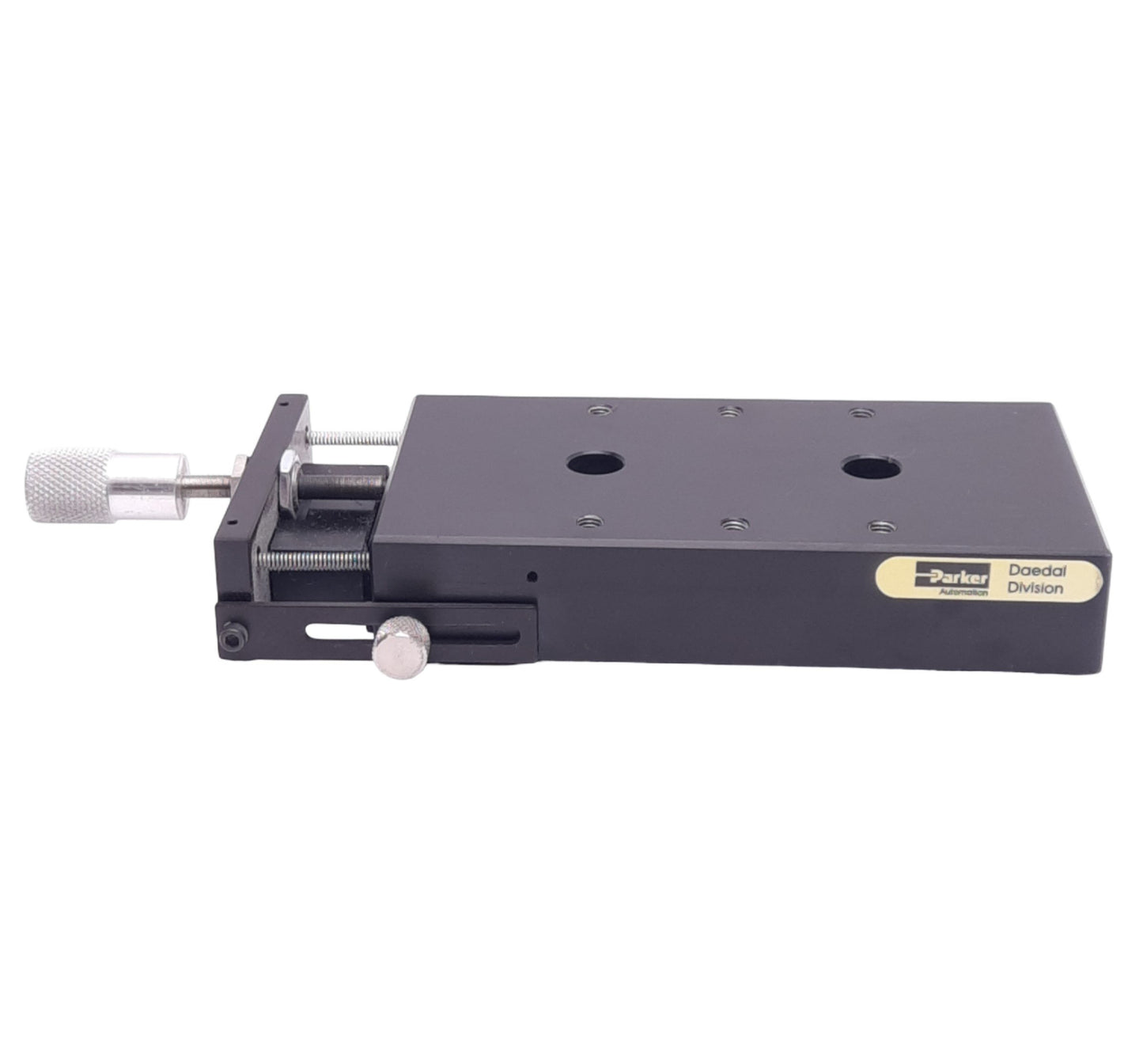 Used Parker CR4703 Manual Cross Roller Linear Positioning Stage, 1in Travel