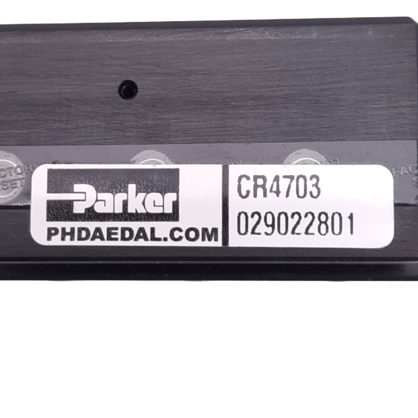 Used Parker CR4703 Manual Cross Roller Linear Positioning Stage, 1in Travel