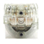 Used Schneider Electric 9001KR1YH13 Yellow Momentary Push Button ø30mm, 1NO+1NC, 600V