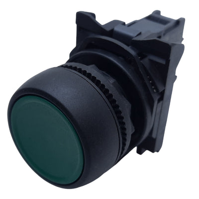 Used Allen Bradley 800FP-FA3 Non-Illuminated Pushbutton Green ø22.5mm 1NO, 10A 600VAC