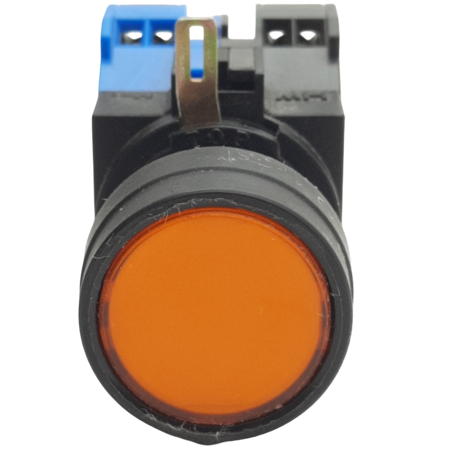 Used IDEC HW1L-M1F10QD-A-24V Amber Illuminated Push Button ø22mm, 1NO, 600V 10A