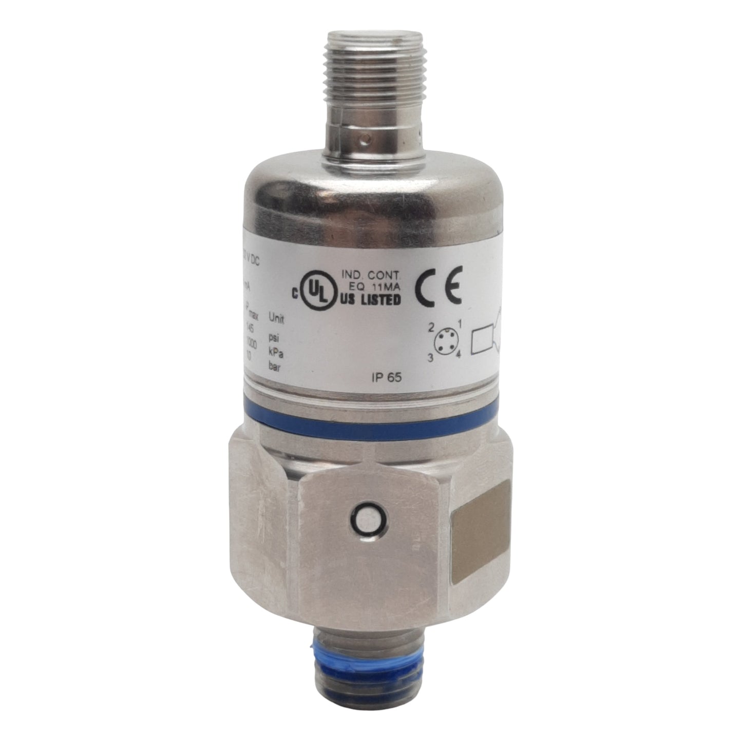 Used Prosense PTD25-20-VH Vacuum Transmitter -14.5~0psig, +/- 0.75%, 20-4mA, 1/4" NPT