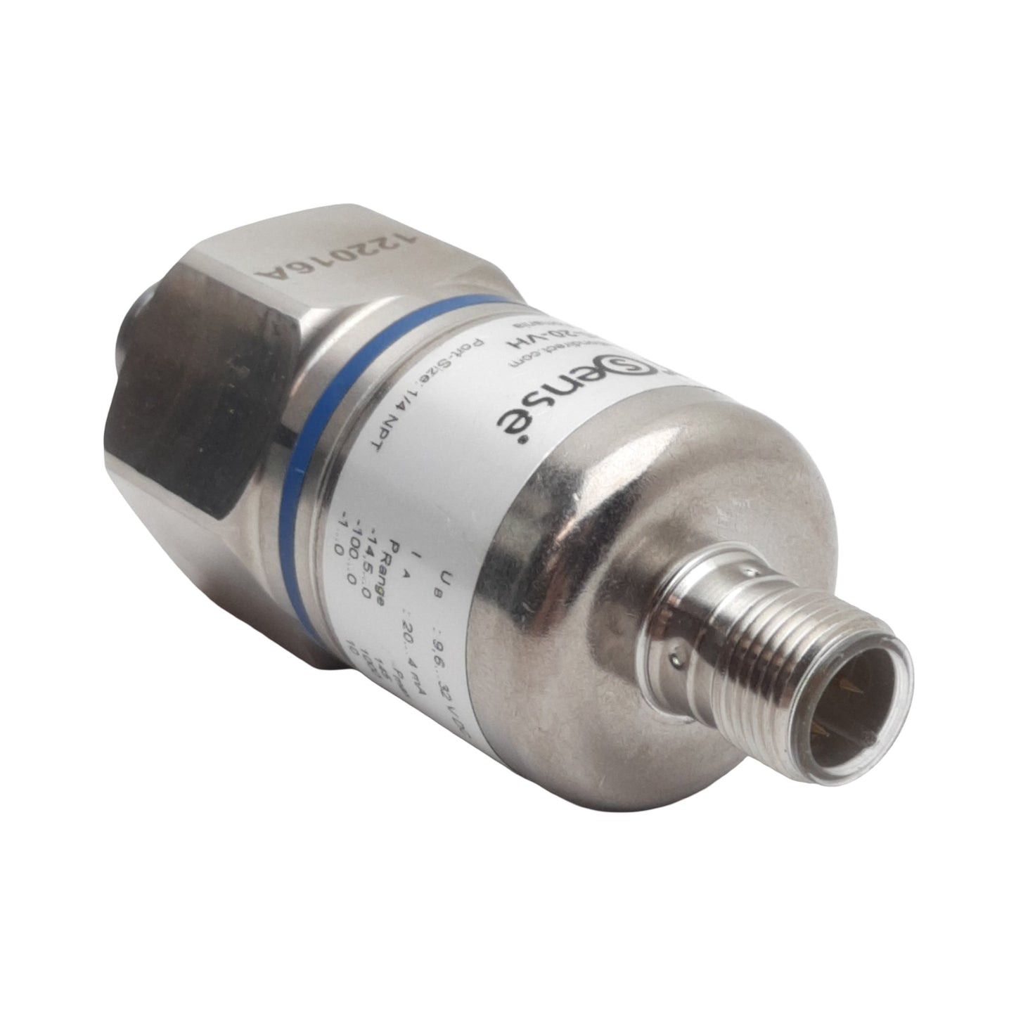 Used Prosense PTD25-20-VH Vacuum Transmitter -14.5~0psig, +/- 0.75%, 20-4mA, 1/4" NPT
