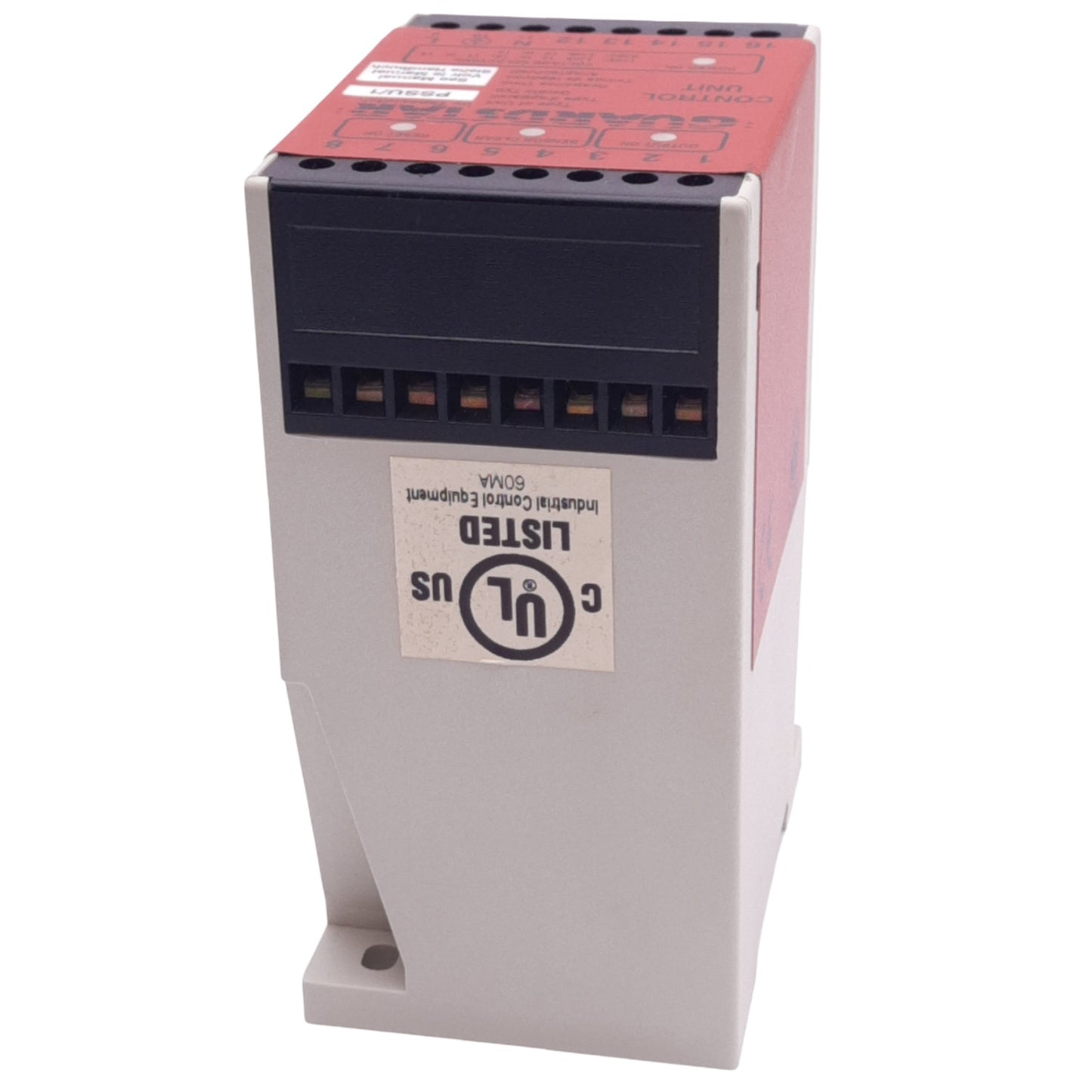 Used Tapeswitch PSSU/1 GUARDSTAR Safety Relay, 2NO Out, 110/230VAC In, DIN Rail