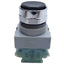 Used Idec ABFD110NUB Non-Illuminated Pushbutton, Momentary, ø30mm, 2NO, 10A 600VAC