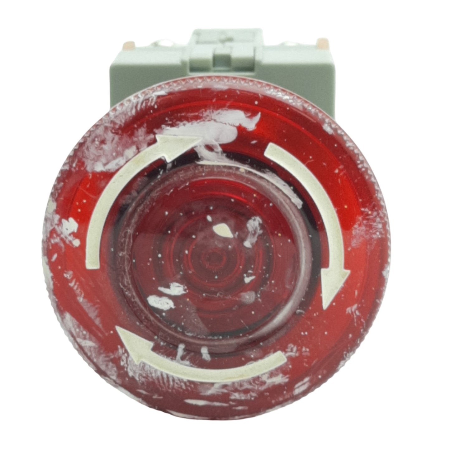 Used IDEC AVLW49902D-R-24V Push Lock Twist Release Button ø22mm, 2NC, 600V 10A
