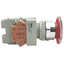 Used IDEC AVLW49902D-R-24V Push Lock Twist Release Button ø22mm, 2NC, 600V 10A