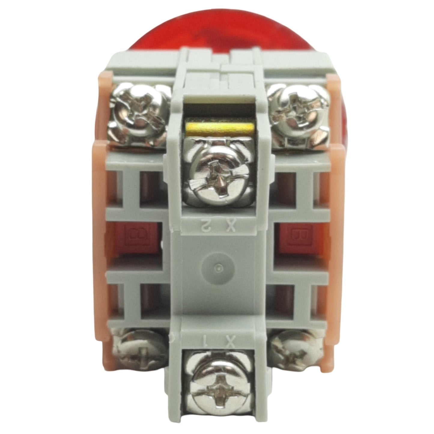 Used IDEC AVLW49902D-R-24V Push Lock Twist Release Button ø22mm, 2NC, 600V 10A