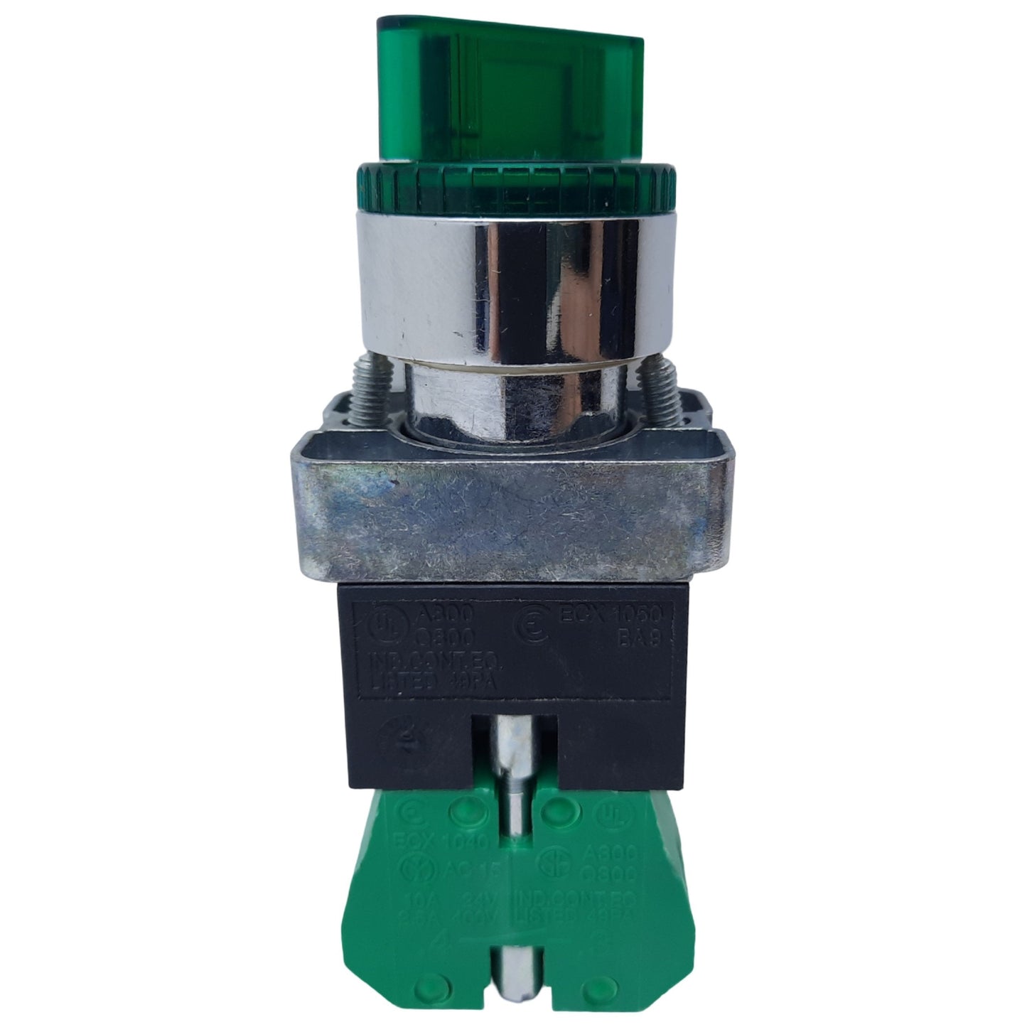 Used Comepi ECX-1050-1040 Selector Switch Illuminated 2-Position 1NO, 10A 250V AC