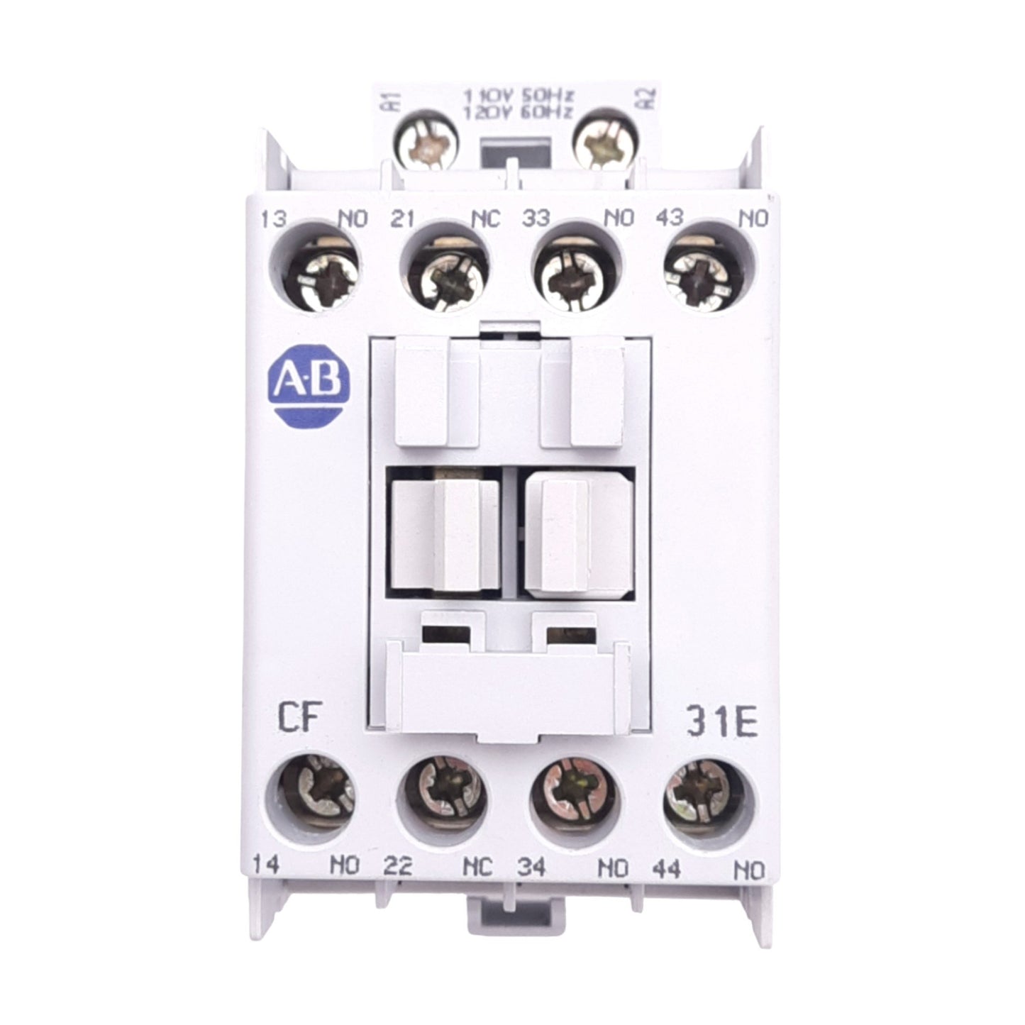 Used Allen Bradley 700-CF310KD Control Relay, 3NO 1NC, 600VAC Max, 110/120VAC Coil