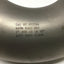 New – Open box TAC HT #T7704 B363 3" Schedule 10 Grade 2 Titanium 90° Butt Weld LR Elbow