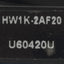 Used IDEC HW1K-2AF20 2-Position Key Selector Switch ø22mm, 4NO, 600V 10A, *No Key*
