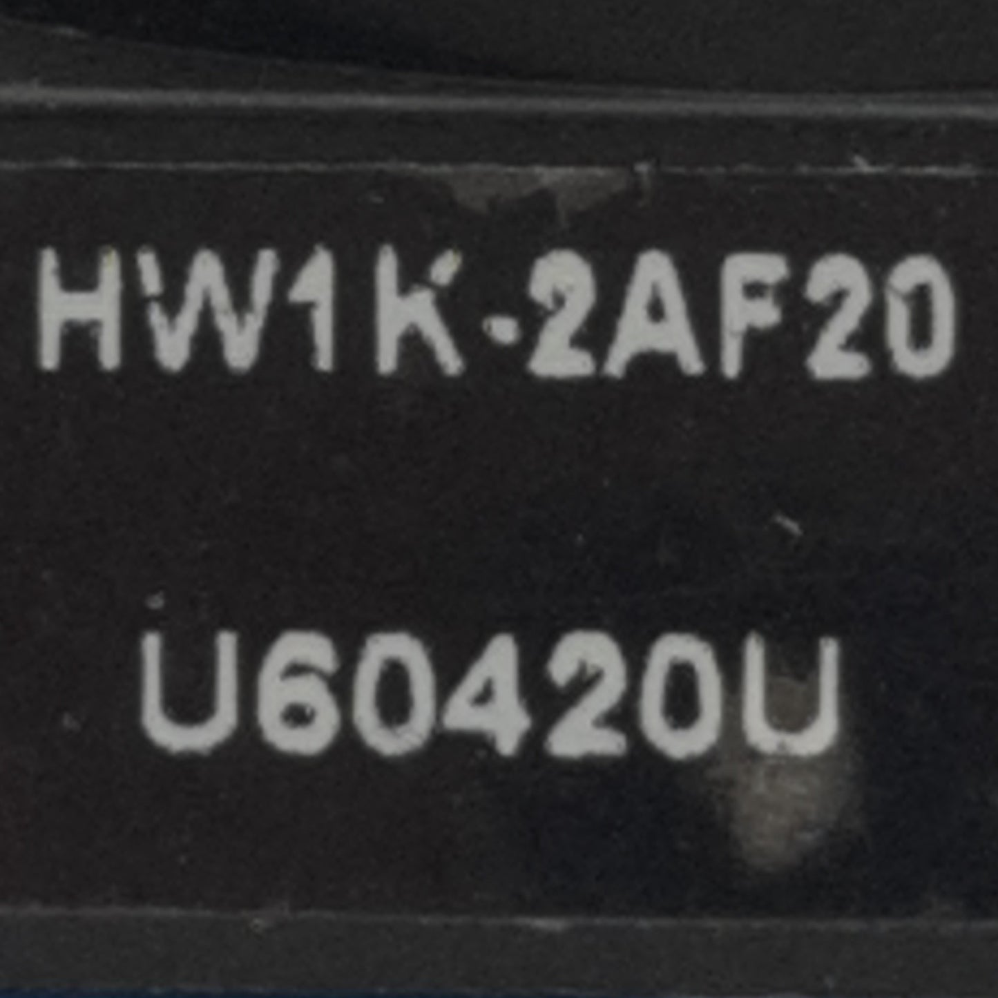 Used IDEC HW1K-2AF20 2-Position Key Selector Switch ø22mm, 4NO, 600V 10A, *No Key*