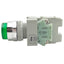 Used IDEC HW1L-M2F20QD-G-24V Green Illuminated Push Button ø22mm, 2NO, 600VAC 10A