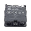 Used Lot of 2 Allen Bradley 800F-X11D Pushbutton Contact Block, 1NO-1NC, 10A 600VAC