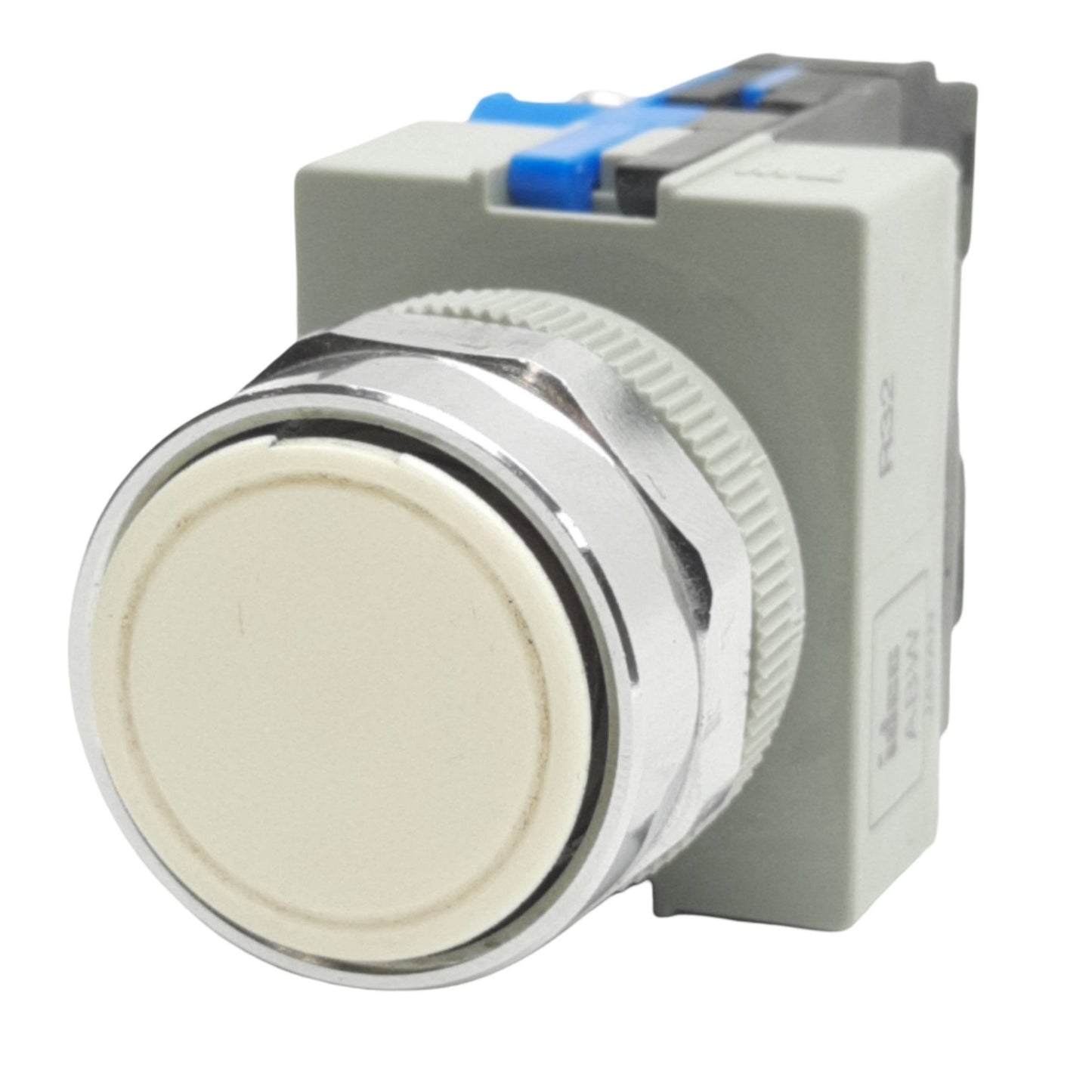 Used IDEC ABW110-W White Momentary Push Button ø22mm, 1NO Contact, 600V 10A
