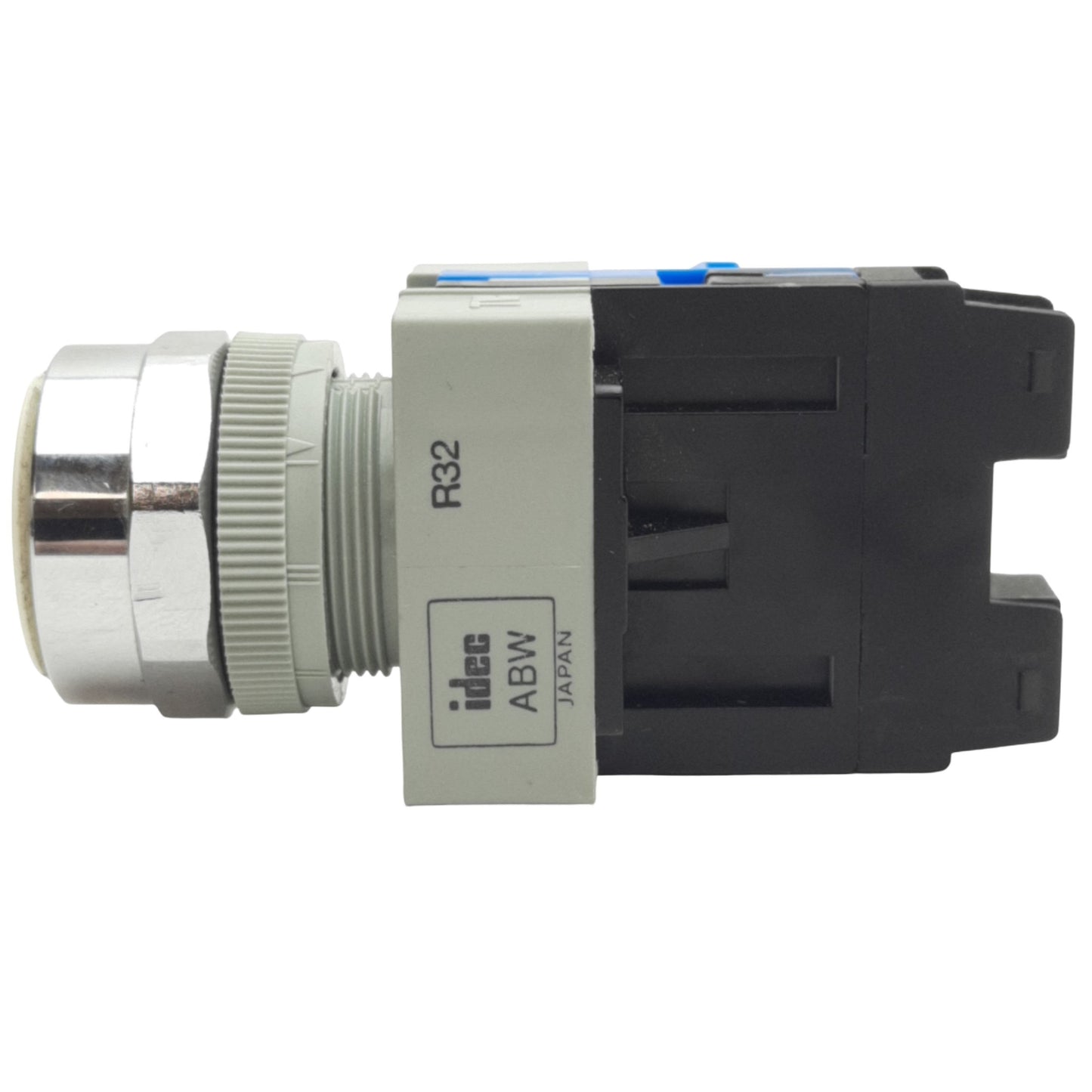 Used IDEC ABW110-W White Momentary Push Button ø22mm, 1NO Contact, 600V 10A