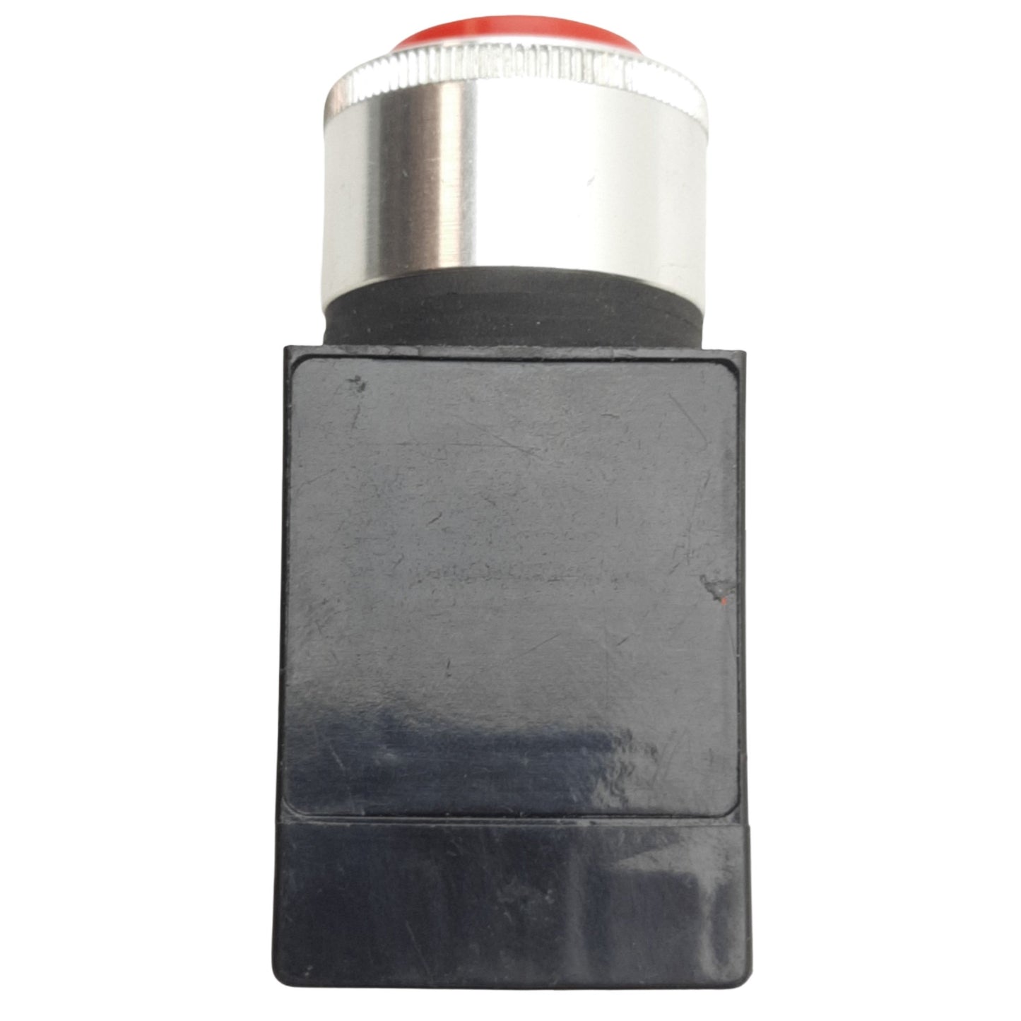 Used Honeywell PWH1121 Red Illuminated Momentary Push Button 6V-8V Lamp, 1NC