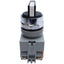 Used Idec ASW21L11 Selector Switch, 2-Position, ø22mm, 1NO-1NC, 10A 600V AC