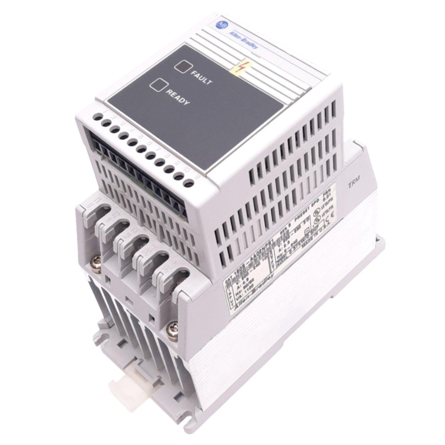 Used Allen Bradley 160S-AA02NPS1 Variable Frequency Drive, 200-240VAC, 1/2hp, 3-Phase