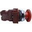 Used Siemens 52PR8W2J E-Stop Pushbutton Mushroom Head Push-Twist ø40mm 1NC 10A 600VAC