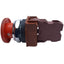 Used Siemens 52PR8W2J E-Stop Pushbutton Mushroom Head Push-Twist ø40mm 1NC 10A 600VAC