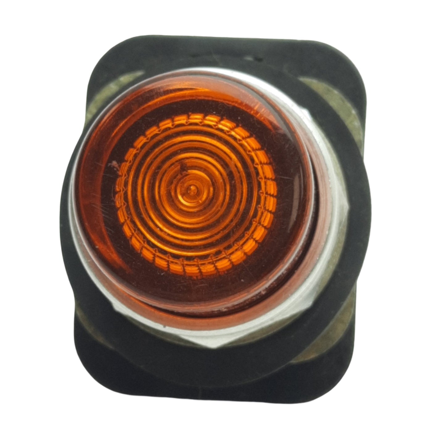 Used Allen Bradley 800T-QBH24AX Amber Illuminated Push Button ø30mm, 24VAC/DC Input