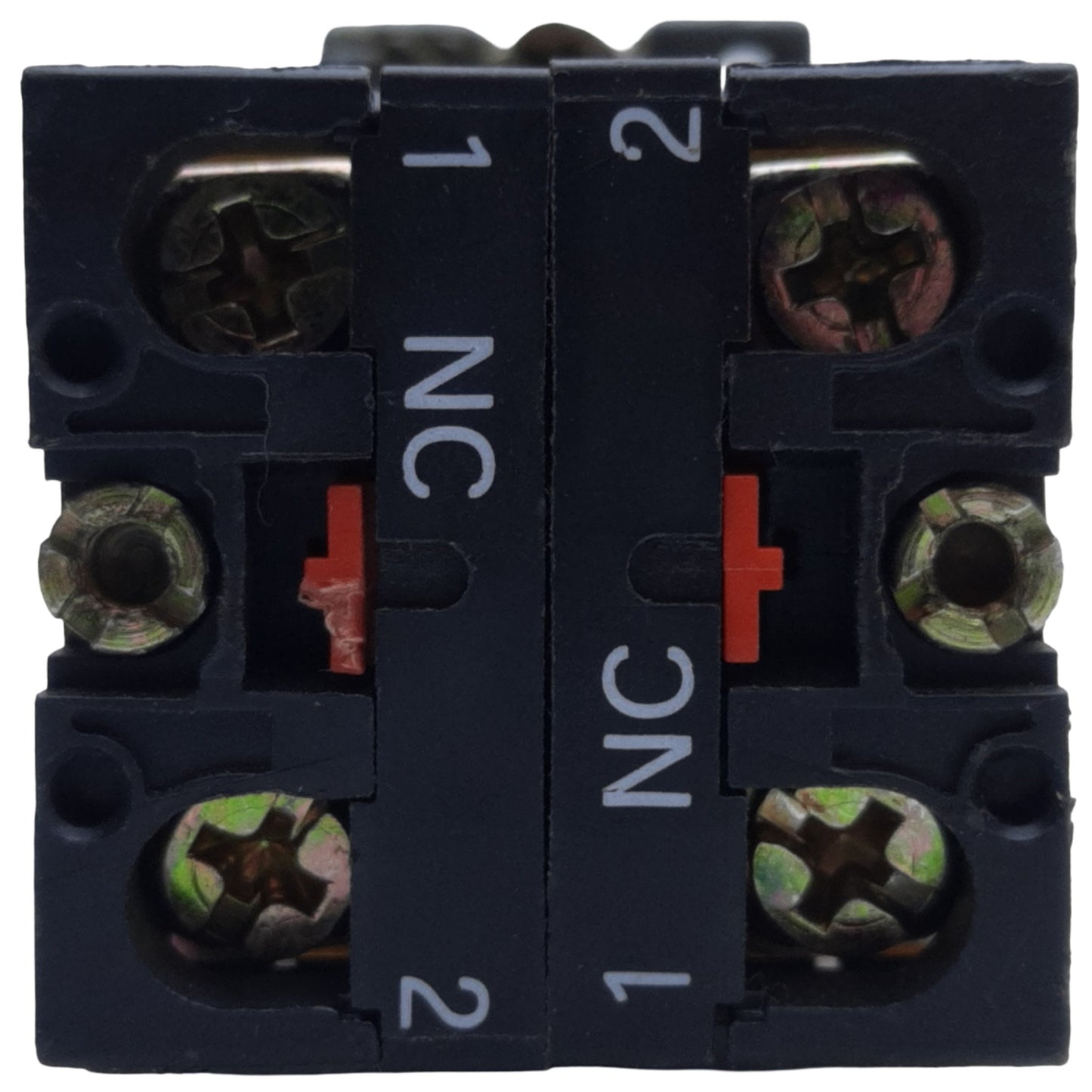 Used Schneider Electric ZB4BW643 Illuminated E-Stop Push-Pull Button 2-NC 22mm 600VAC