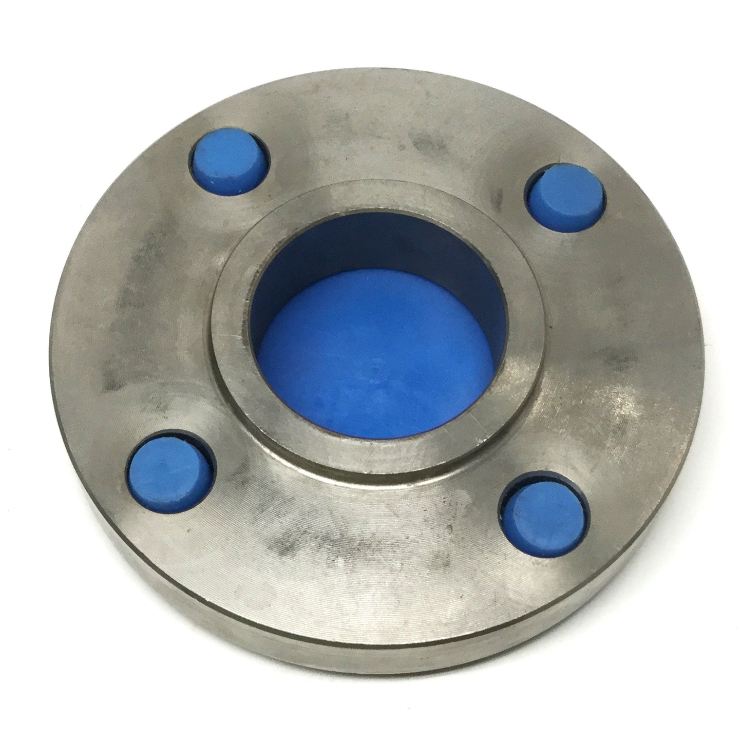 New – Open box TICO B381 Grade 2 Titanium 1-1/2" Slip-On Pipe Flange, Class 150, Ø5" OD, 4-Bolt