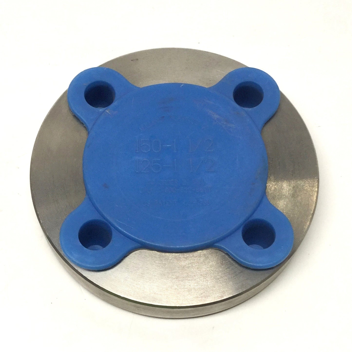 New – Open box TICO B381 Grade 2 Titanium 1-1/2" Slip-On Pipe Flange, Class 150, Ø5" OD, 4-Bolt